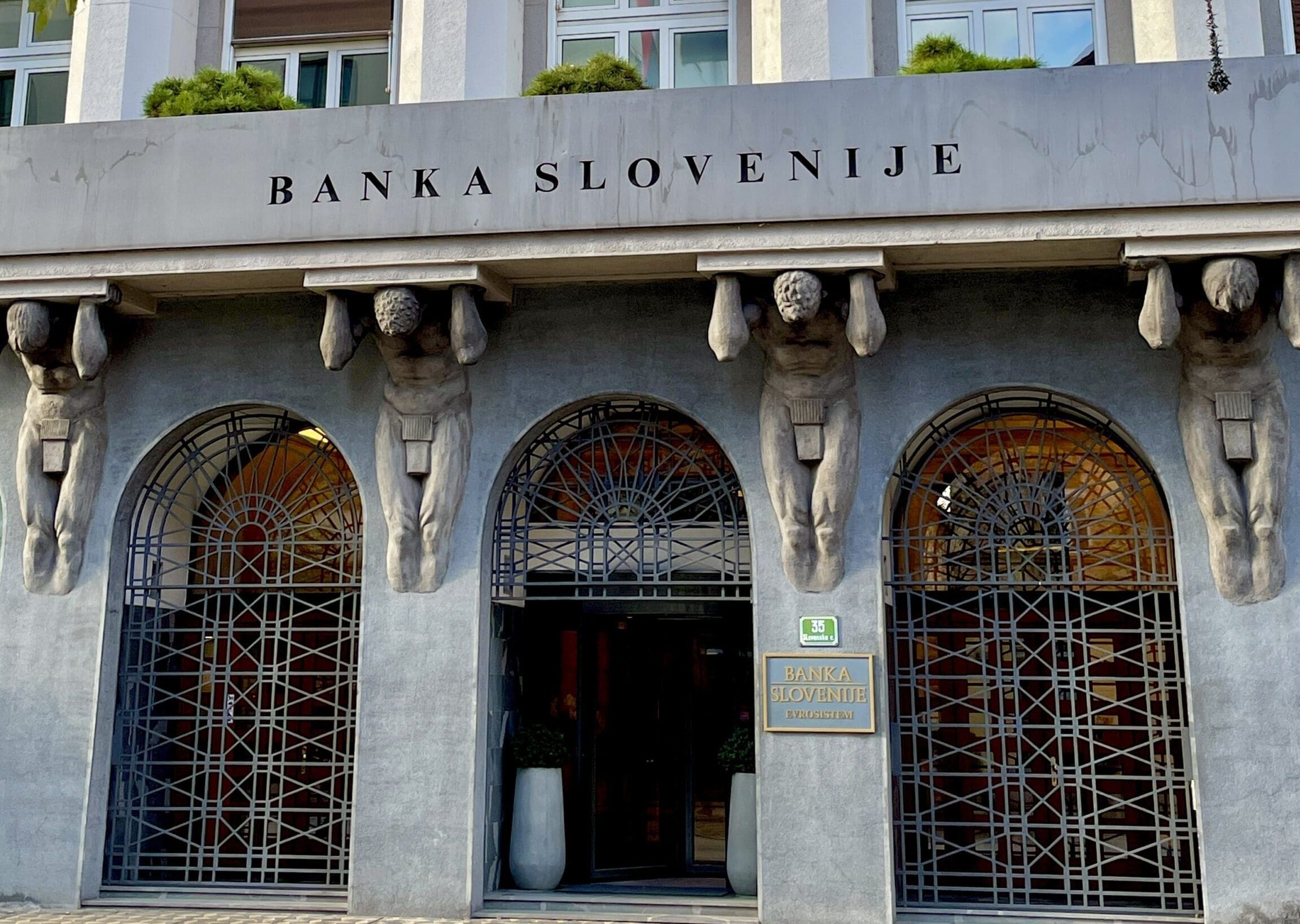 Banka Slovenije vhod 1