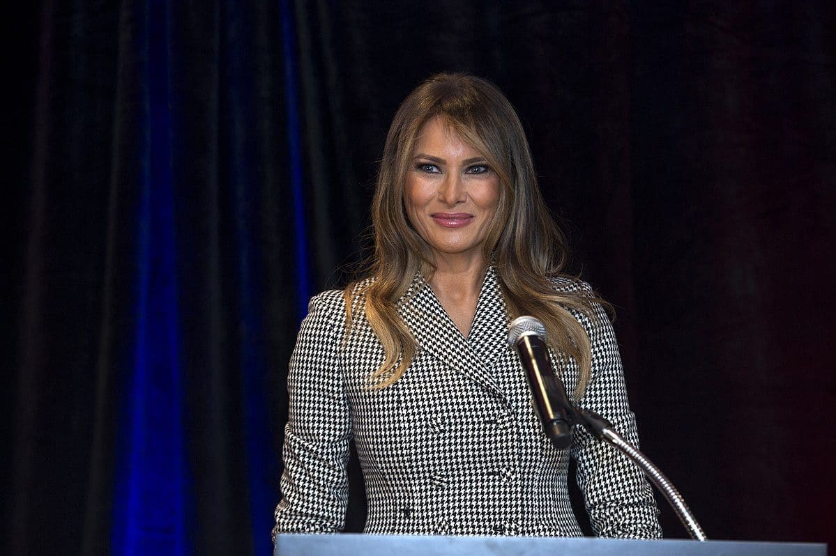 Melania Trump Foto Wikimedia Ministrstvo za obrambo ZDA (Flickr)