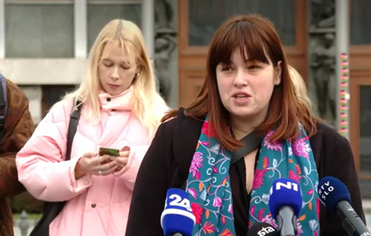 Nika Kovač Zajem zaslona N1