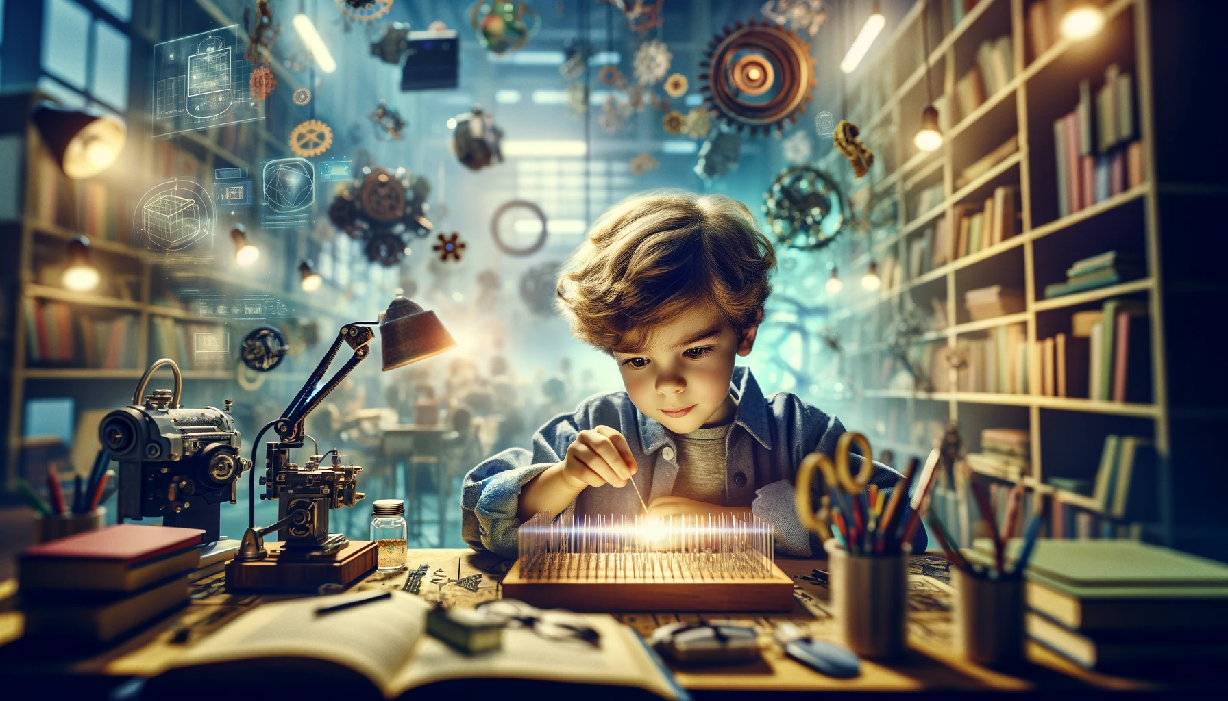 Otrok, nadarjen otrok Portal24 AI