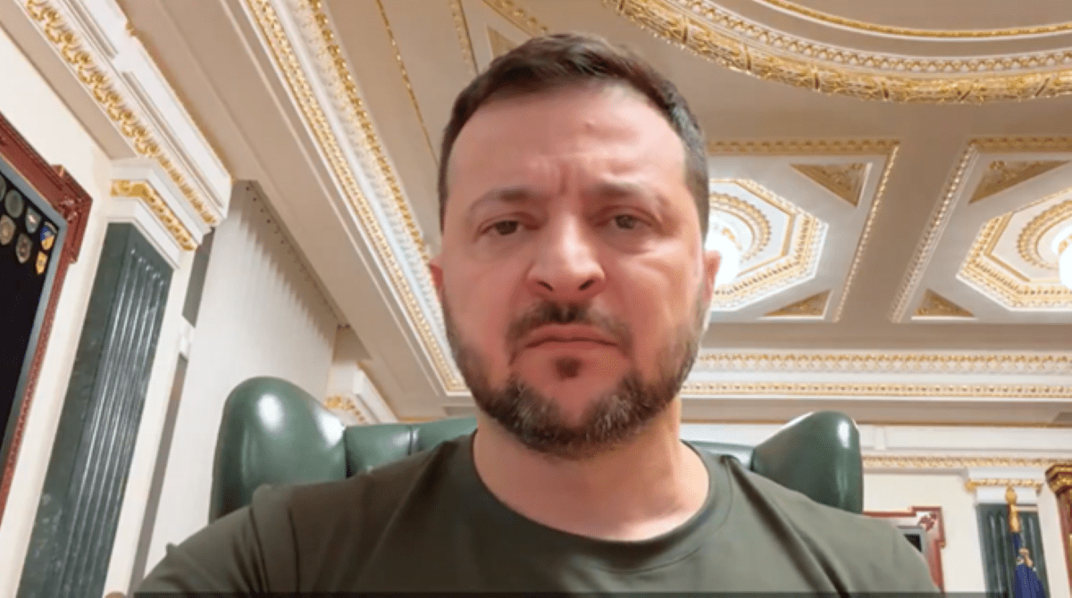 Volodimir Zelenski Zajem zaslona