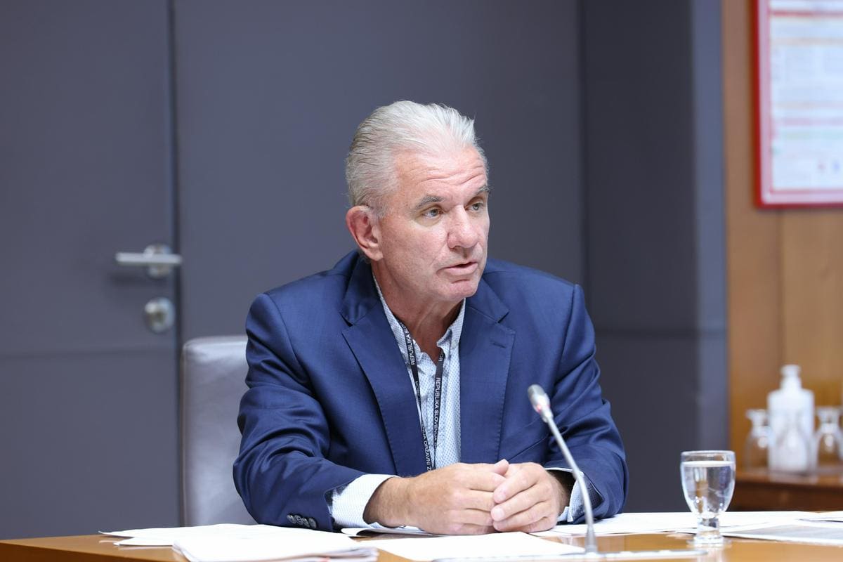 Andrej Vizjak je pred komisijo DZ-ja opozoril na nepravilnosti pri kanalu C0 Foto DZ Matija Sušnik