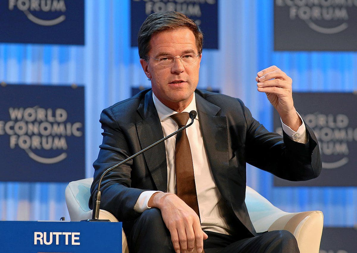 Mark Rutte Wikimedia Svetovni gospodarski forum