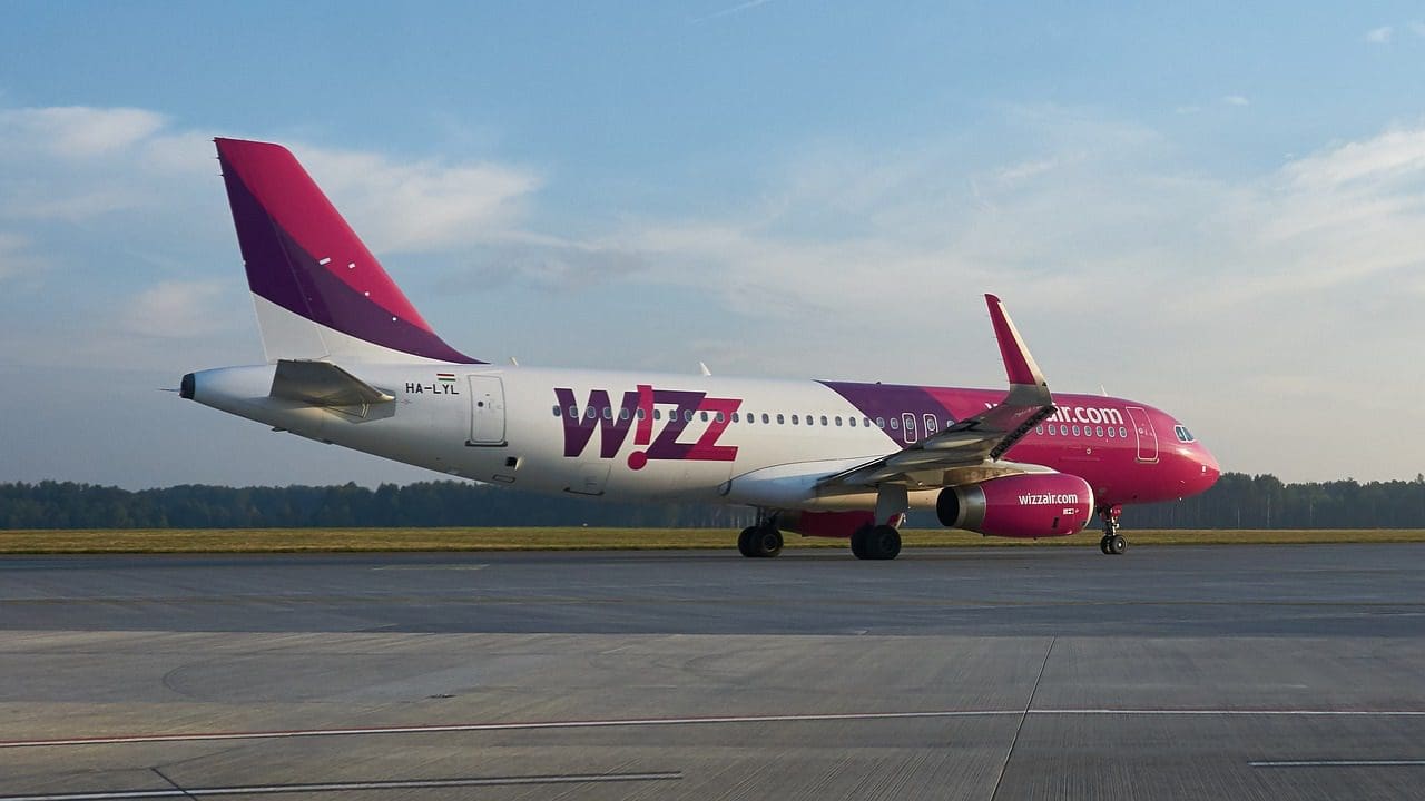 Wizz air letalo Pixabay
