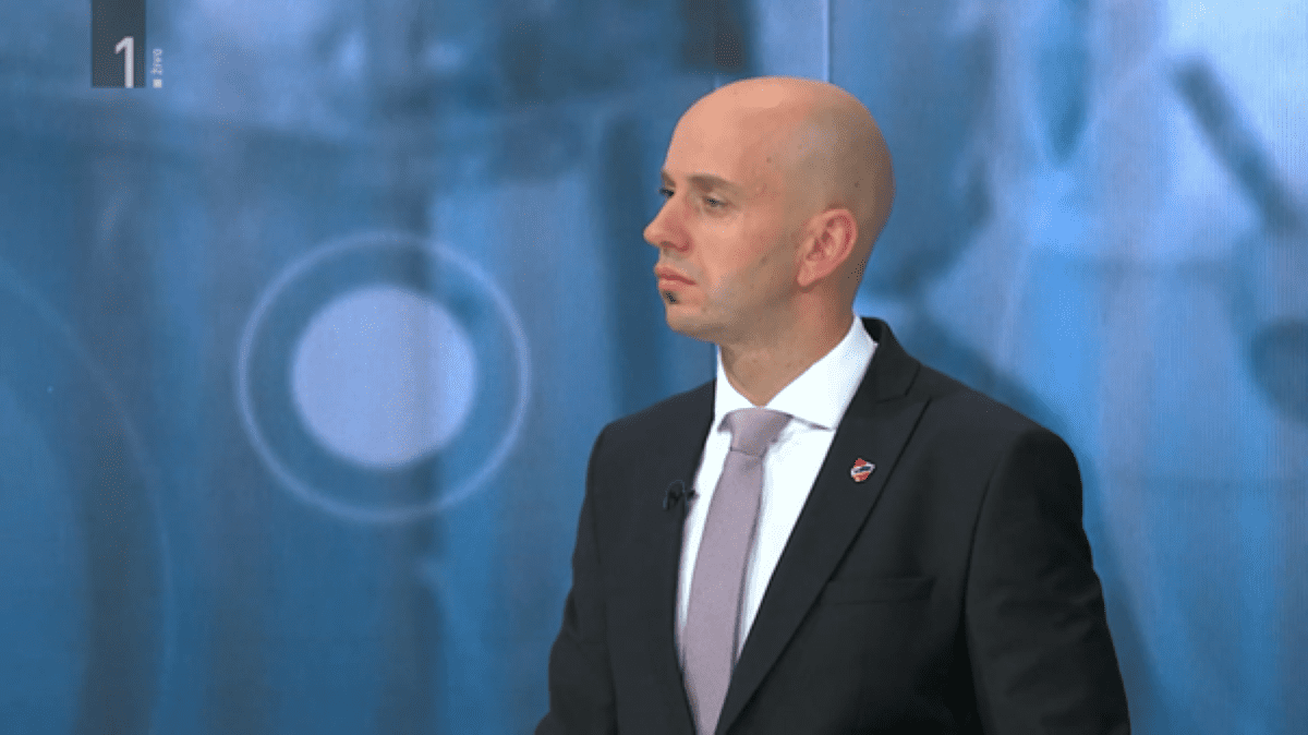 Župan Ribnice Samo Pogorelc Zajem zaslona Tarča