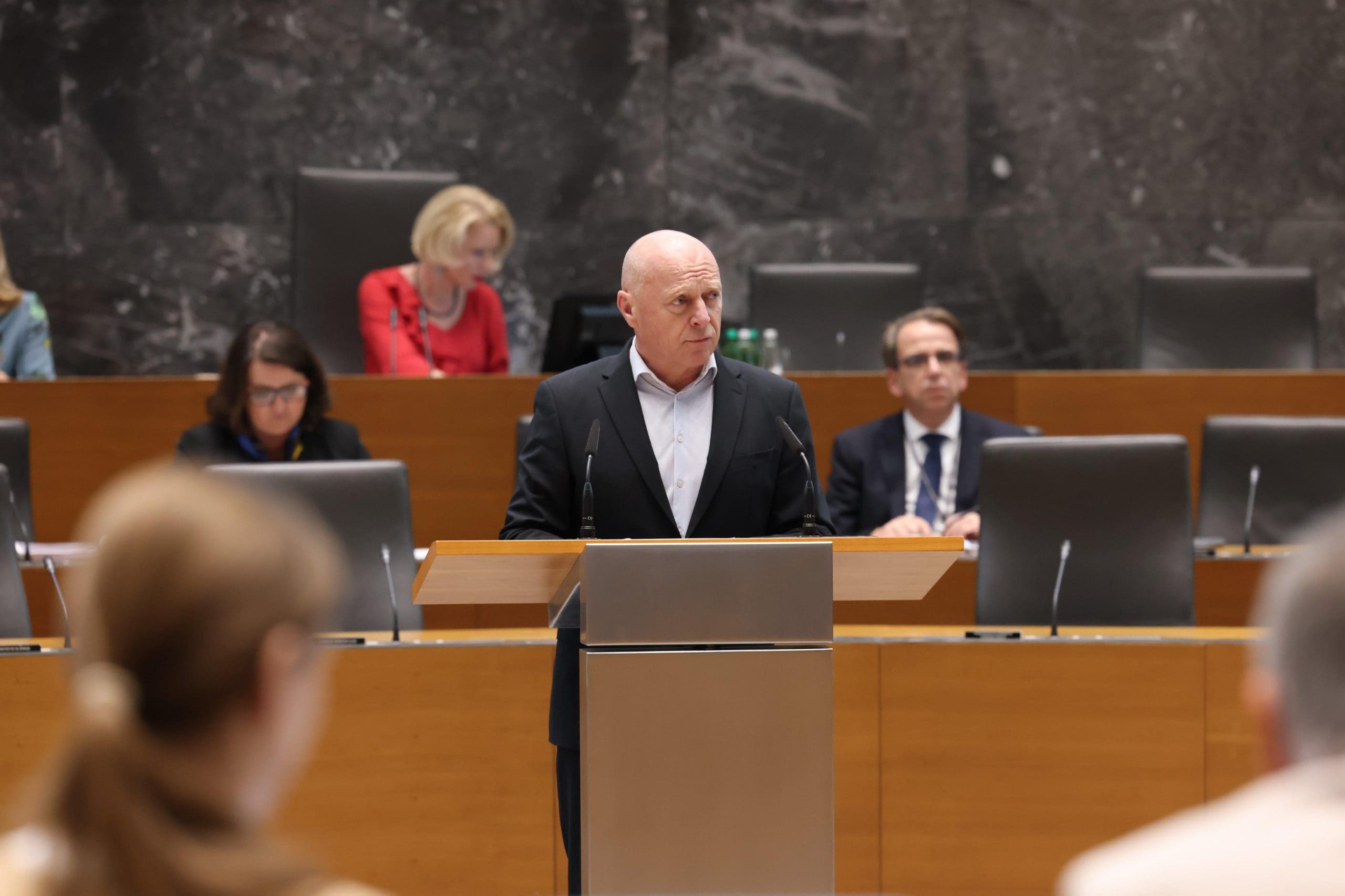 Minister za javno upravo mag. Franc Props Matija Sušnik DZ