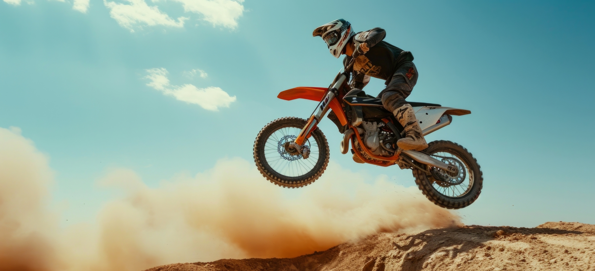 a motorcyclist doing stunts while on his dirt bike https://www.vecteezy.com/photo/36795105-ai-generated-a-motorcyclist-doing-stunts-while-on-his-dirt-bike