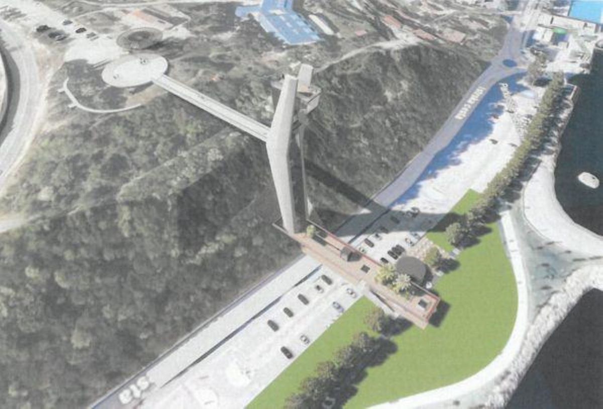 Predvideno dvigalo na Markovec Mestna občina Koper