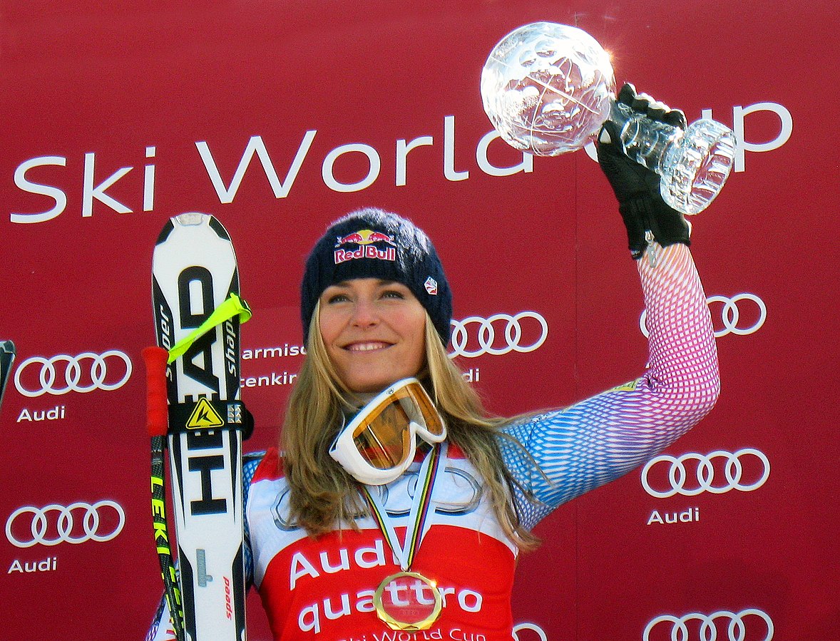 https://commons.wikimedia.org/wiki/File:Lindsey_Vonn_wins_World_Cup_Downhill_globe_2010.jpg https://www.flickr.com/photos/71932722@N00