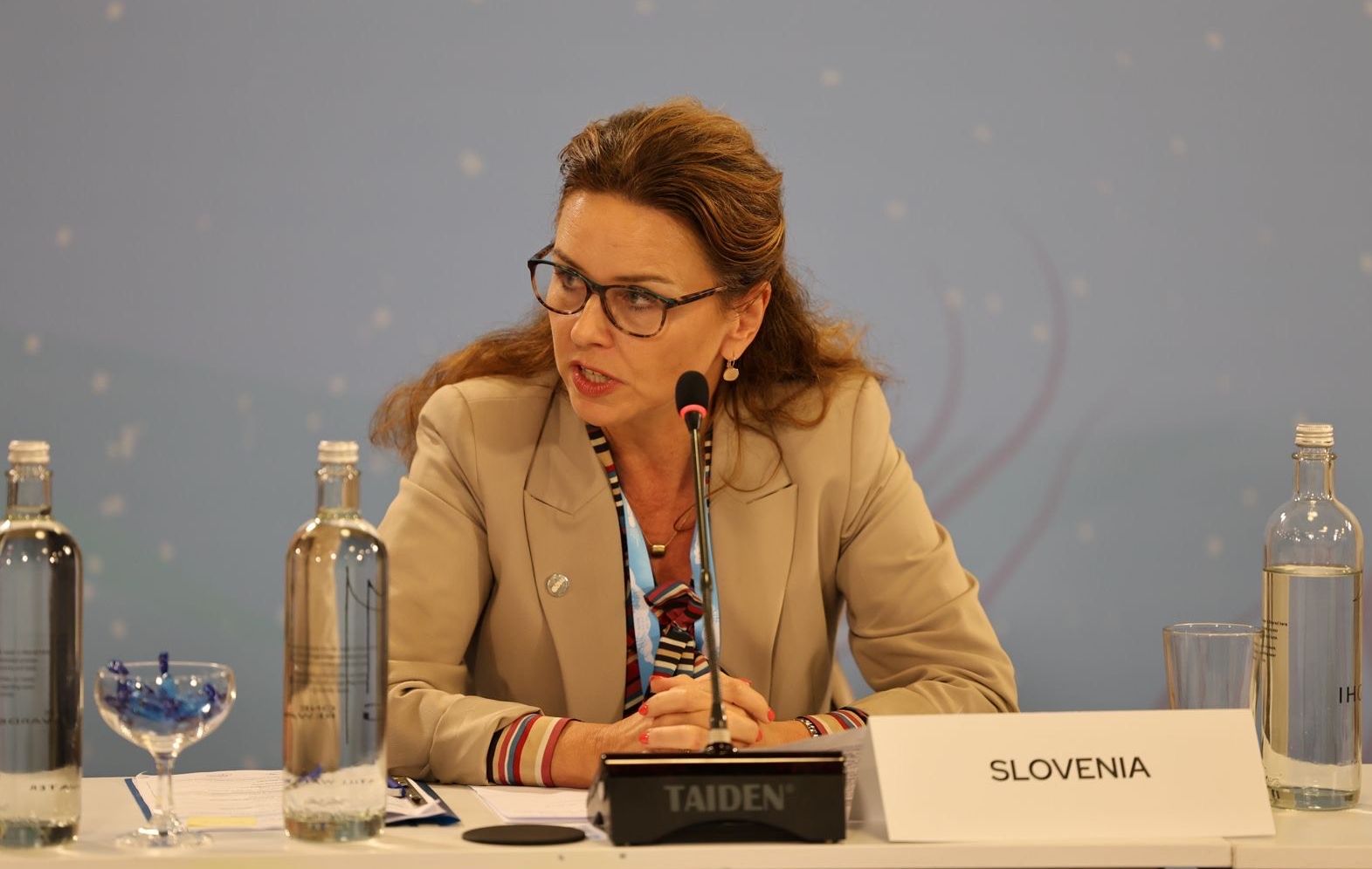 Državna sekretarka v kabinetu predsednika vlade Maša Kociper na Ministrski konferenci MED o naraščanju gladine morja MNVP