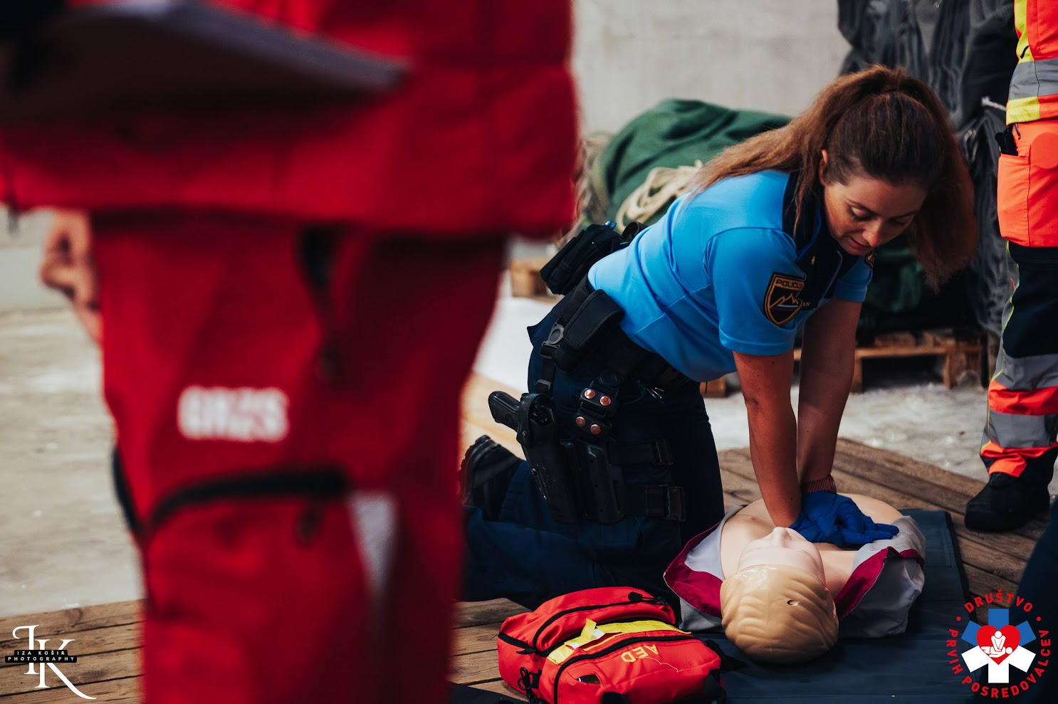 Reševanje Društvo prvih posredovalcev