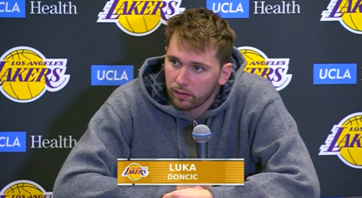 Luka Dončić Zajme zaslona