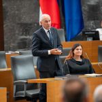 Premier Janez Janša Golobu: V Gazi po mednarodnem pravu ni genocida