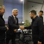Volodimir Zelenski z ministroma Kajzerjem in Hajdinjakom o dogovoru glede dronov, Sloveniji se je zahvalil za 50 milijonov dolarjev